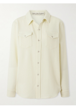 God’s True Cashmere - Cashmere Shirt - Yellow - xx small,x small,small,medium,large