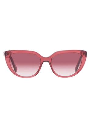 Longchamp Red Gradient Butterfly Ladies Sunglasses LO766S 601 53
