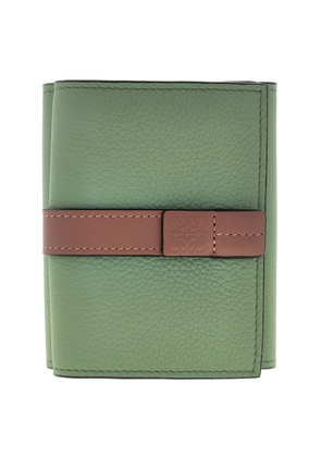 Loewe Embossed Anagram Trifold Calfskin Wallet