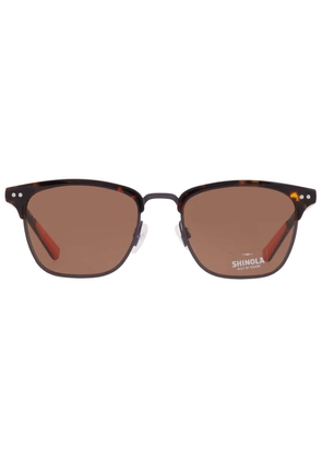 Shinola Brown Square Mens Sunglasses SH2300S 242 52