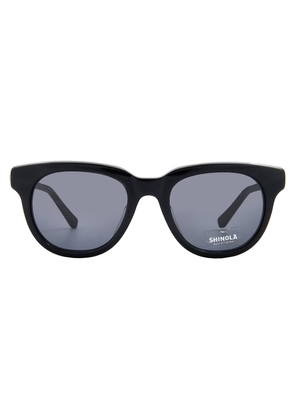 Shinola Grey Oval Unisex Sunglasses SH1501S 001 51