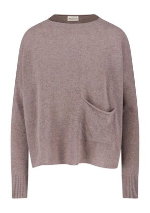 Ma'ry'ya front-pocket sweater - Neutrals