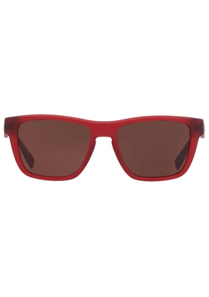 Lacoste Brown Square Mens Sunglasses L6058S 615 54