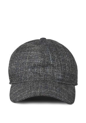 Borsalino textured baseball cap - Grey