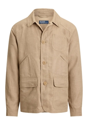 Polo Ralph Lauren herringbone pocket jacket - Neutrals