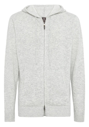 Boggi Milano drawstring hoodie jumper - Grey