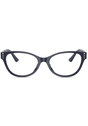 Jimmy Choo Eyewear oval-frame glasses - Blue