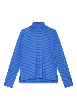 MALIPARMI striped roll-neck top - Blue
