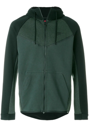 Nike tech fleece colourblock windrunner jacket - Green