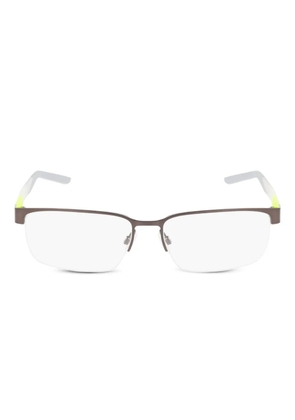 Nike half-rim rectangle glasses - Grey