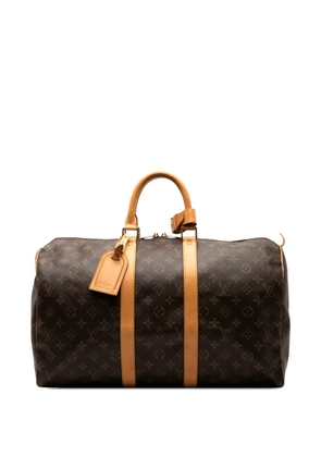 Louis Vuitton Pre-Owned 2003 Monogram Keepall 45 travel bag - Brown
