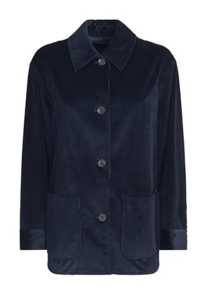 Max Mara buttoned corduroy shirt - Blue