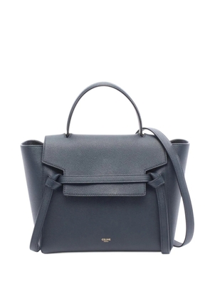 Celine Pre-Owned 2019 Micro Grained Calfskin Belt Bag satchel - Blue