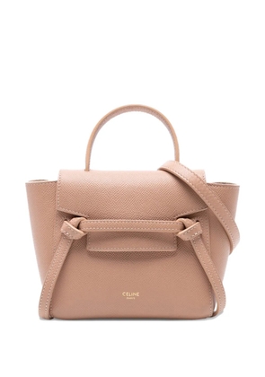 Celine Pre-Owned 2018-2025 Pico Grained Calfskin Belt Bag satchel - Brown