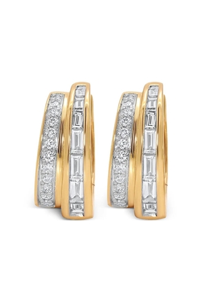 Sara Weinstock 18K yellow gold Papua diamond earrings