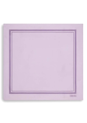 TOM FORD silk scarf - Purple