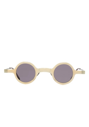 Rigards round-frame sunglasses - Neutrals