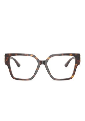Jimmy Choo Eyewear tortoiseshell-effect glasses - Brown