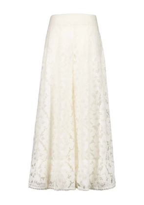 ZIMMERMANN lace-culotte trousers - White