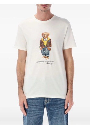 Polo Ralph Lauren graphic-print T-shirt - White