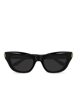 Balenciaga Eyewear cat-eye logo sunglasses - Black