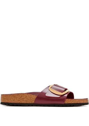 Birkenstock Madrid big buckle strap sandals - Red
