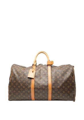 Louis Vuitton Pre-Owned 20th Century Monogram Keepall 55 travel bag - Brown