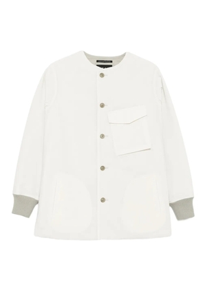 Y's PE/Tafta pocket jacket - Neutrals