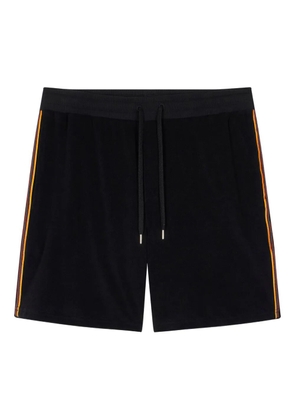Paul Smith stripe-detail shorts - Black