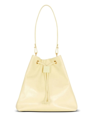 Balmain Pulse leather shoulder bag - Yellow