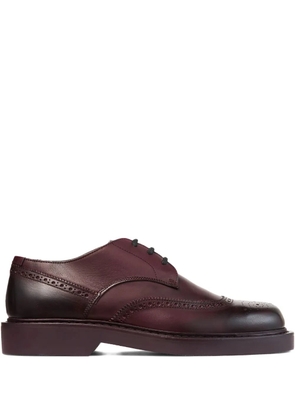 Jimmy Choo Rowan brogue derby - Red