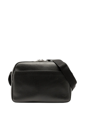 Louis Vuitton Pre-Owned 2002 Taiga Reporter PM crossbody bag - Black