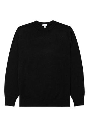 Sunspel crew-neck sweater - Black