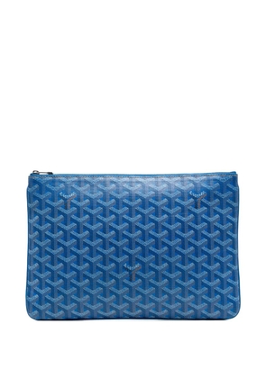Goyard Pre-Owned 2017 Goyardine Senat MM clutch bag - Blue