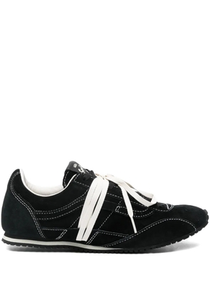 Vans suede stitching sneakers - Black