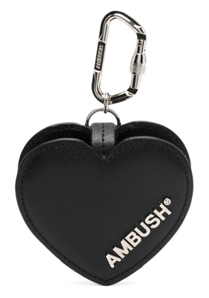 AMBUSH Heart leather AirPods case - Black