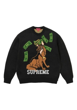Supreme All Dogs Go To Heaven sweater - Black