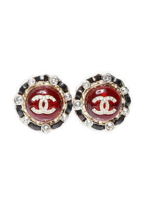 CHANEL Pre-Owned 2021 CC earrings - Red