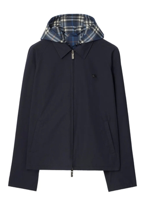 Burberry reversible zip-up jacket - Blue