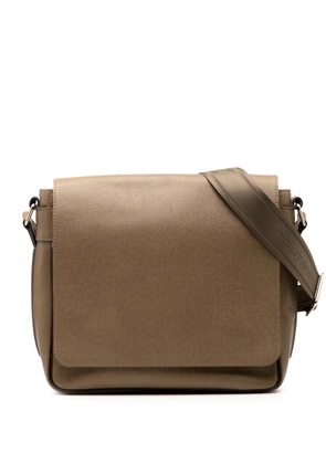 Louis Vuitton Pre-Owned 2013 Taiga Roman PM crossbody bag - Brown