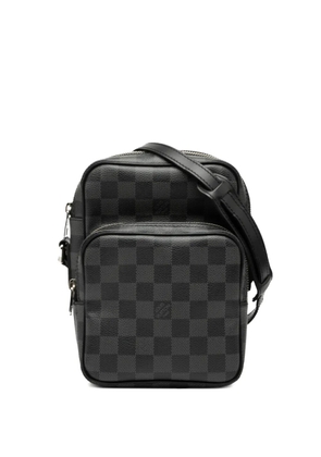 Louis Vuitton Pre-Owned 2008 Damier Graphite Rem crossbody bag - Black