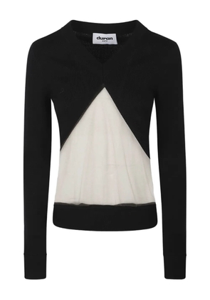 Duran Lantink V-neck sweater - Black