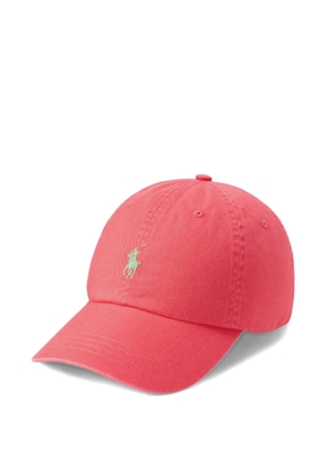 Polo Ralph Lauren logo-detail baseball cap - Red