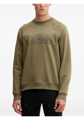Fjällräven logo crew-neck sweatshirt - Green