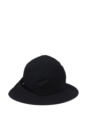 Y's gabardine bucket hat - Black