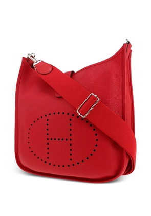 Hermès Pre-Owned 2017 Evelyne III perforated shoulder Bag - Red