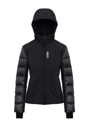 Colmar quilted-sleeves hooded jacket - Black