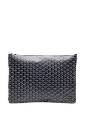 Goyard Pre-Owned 2019 Goyardine Senat GM clutch bag - Blue