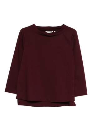 Xacus crew-neck blouse - Purple