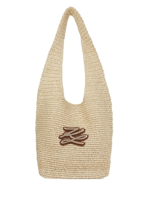 Karl Lagerfeld K/Autograph beach bag - Neutrals